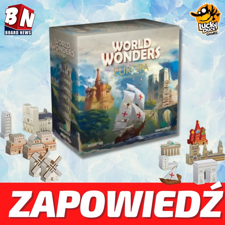  Lucky Duck Games Polska – Wielce Imponujące Budowle: Europa 