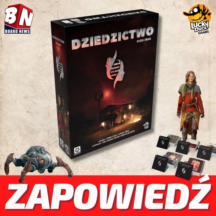  Lucky Duck Games Polska – Dziedzictwo: Księga Swana 