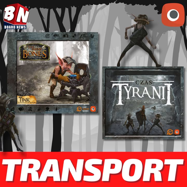  Portal Games – Too Many Bones: Tink, Age of Tyrany, Ally Pack 