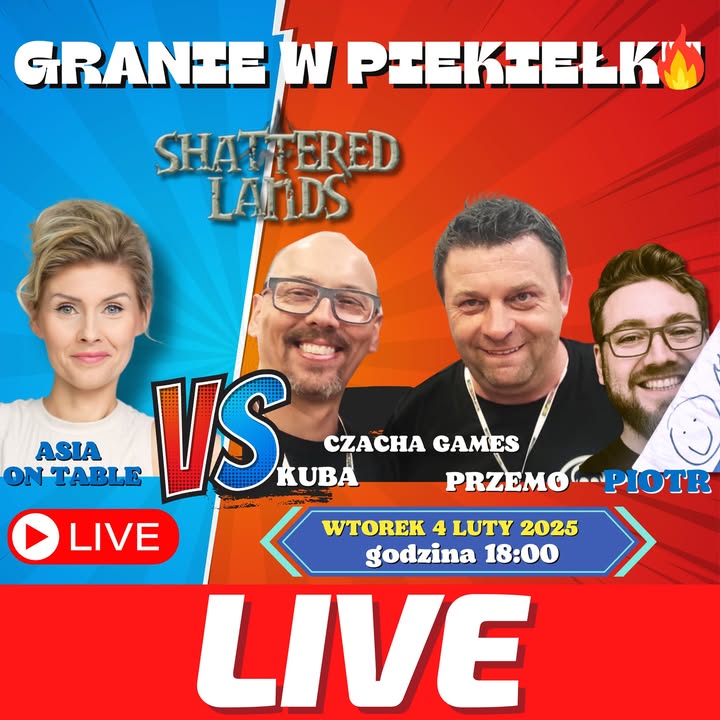  LIVE z Czacha Games - Shattered Lands