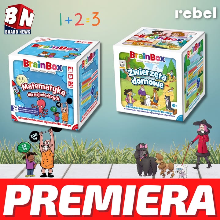  Rebel – BrainBox - Zwierzęta domowe, BrainBox - Matematyka dla najmłodszych 