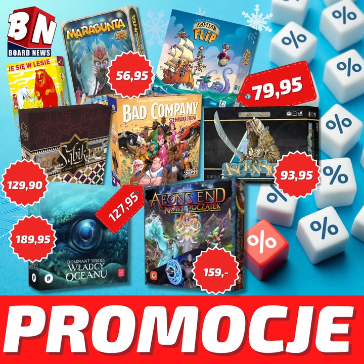 Ale Planszówki - Styczniowa Promocja