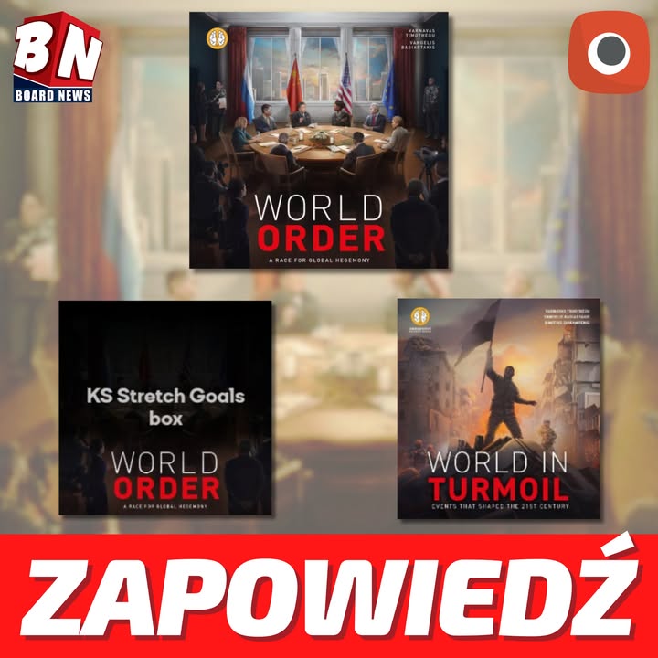  Portal Games – World Order; World order: World in Turmoil