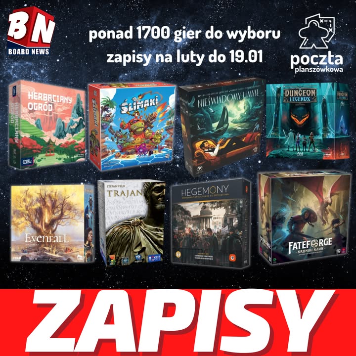  Wydarzenie – Poczta Planszówkowa 