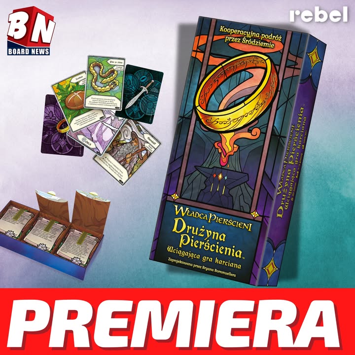  Rebel – Władca Pierścieni: Drużyna Pierścienia. Wciągająca gra karciana 