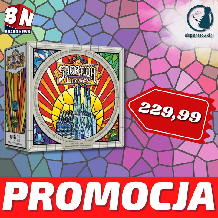 Aleplanszówki - Sagrada Legacy