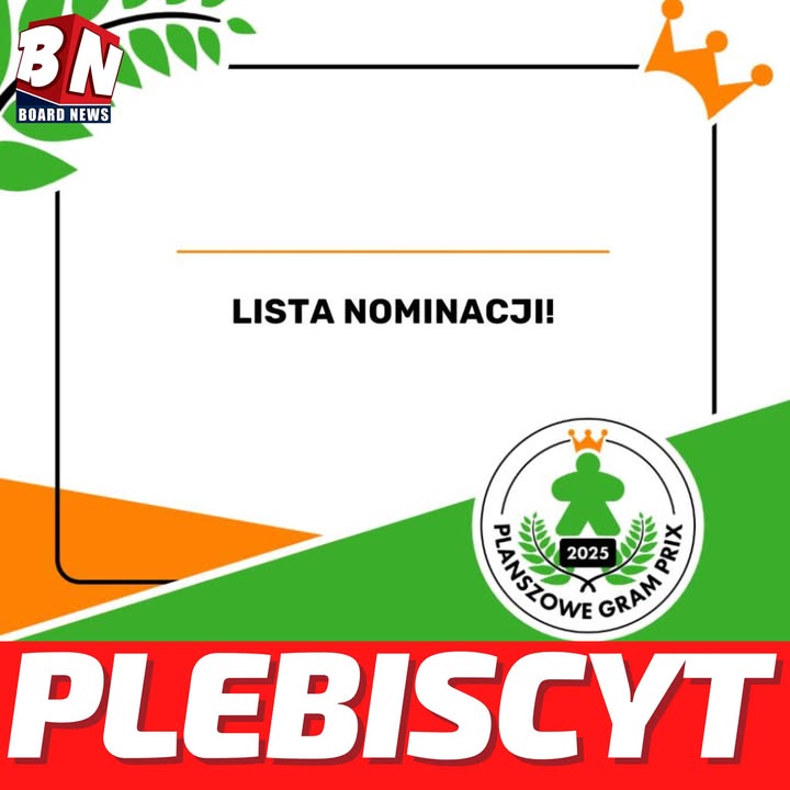 Planszowe Gram Prix – Nominacje