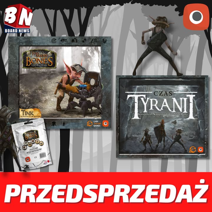  Portal Games – Too Many Bones: Tink, Age of Tyrany, Ally Pack 