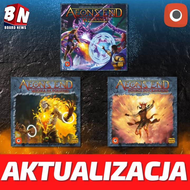  Portal Games – Aeons End: Wygnanie oraz dodatki "