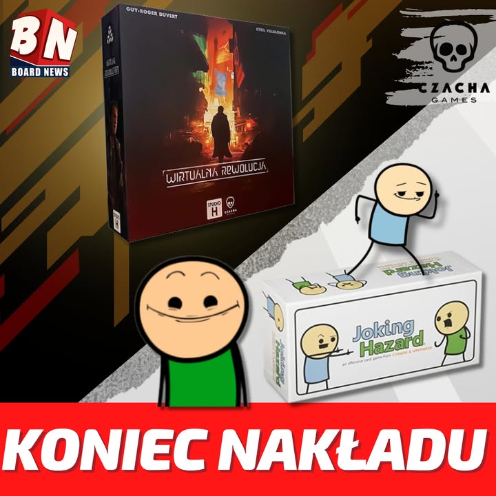  Czacha Games – Joking Hazard oraz Wirtualna Rewolucja