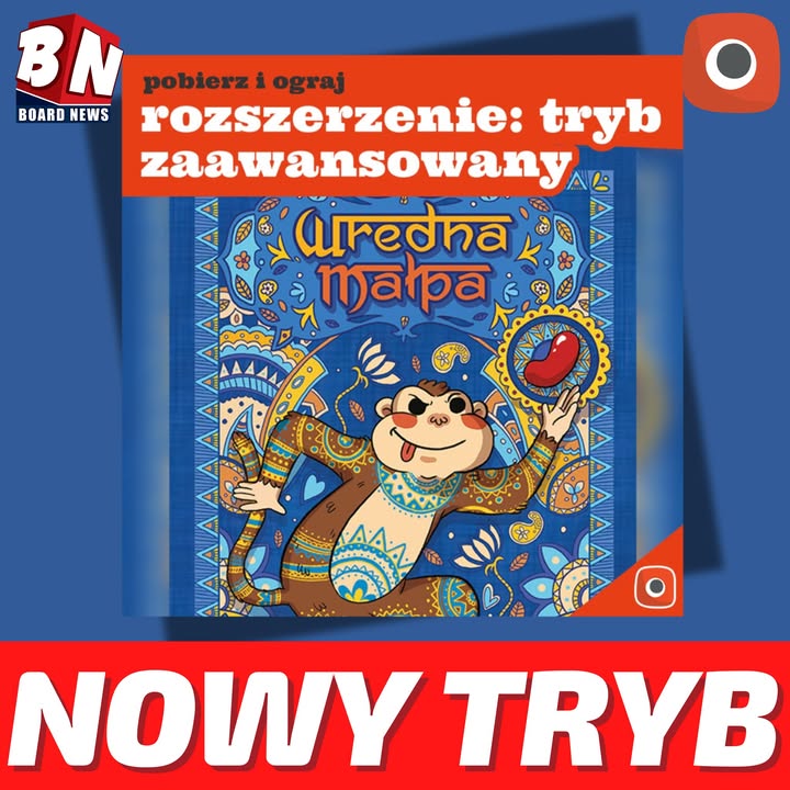 Portal Games - Wredna Małpka: Tryb zaawansowany