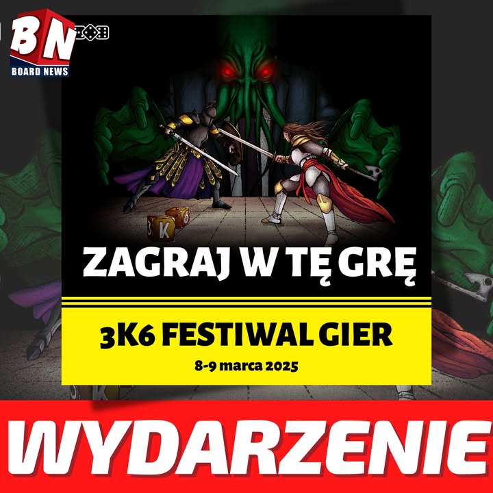 Wydarzenie – 3k6 Festiwal Gier 