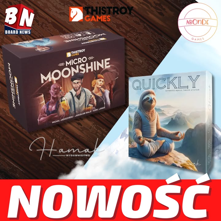  Abonde Games - nowości -Micro Moonshine oraz Quickly