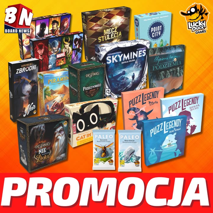 Lucky Duck Games Polska - Promocja luty