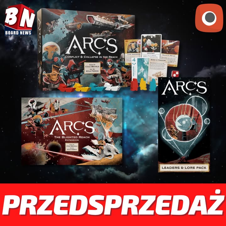 Portal Games Polska – Arcs i dodatek Arcs Leaders and Lore Pack 