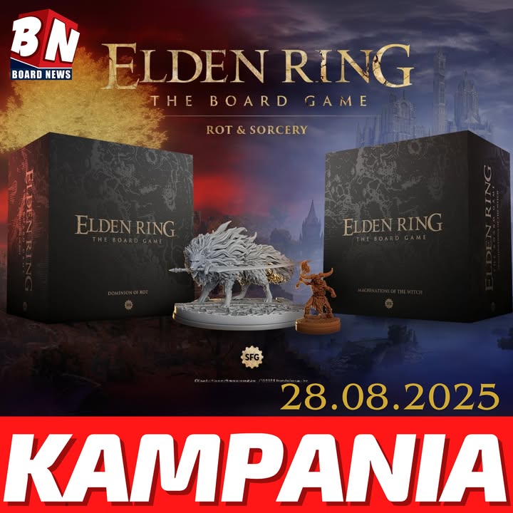  Steamforged Games – Elden Ring: The Board Game - Rot & Sorcery 