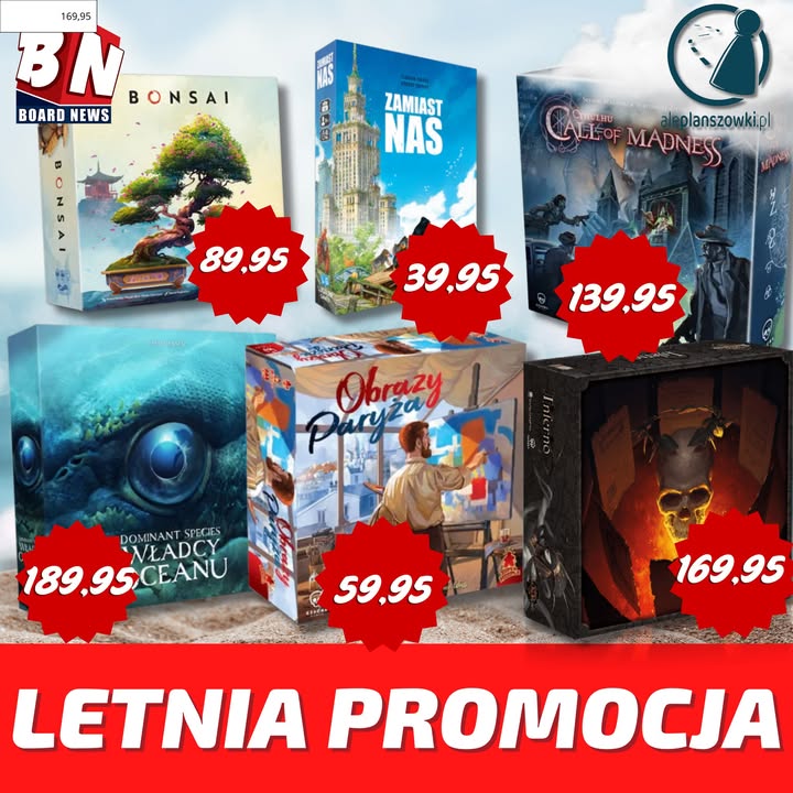  Aleplanszówki – Letnia Promocja 