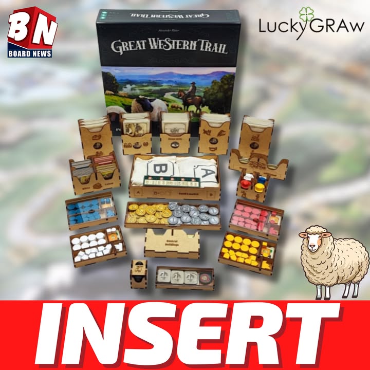  Lucky GRAw - Insert do: Great Western Trail Nowa Zelandia
