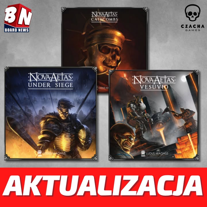 Czacha Games – dodatki do Nova Aetas Renaissance