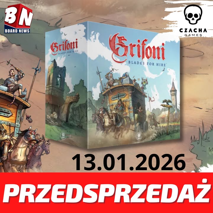 Czacha Games – Grifoni: Blades for hire