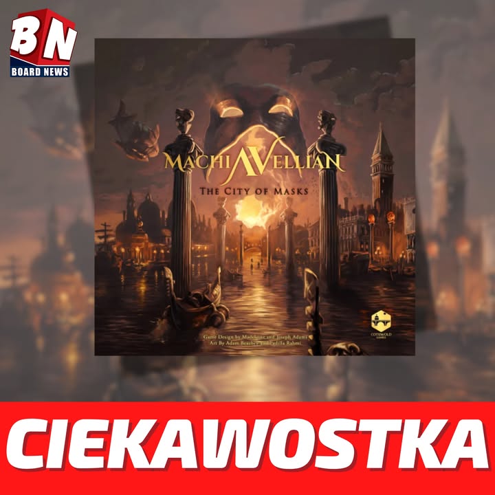 Cotswold Games – Machiavellian: The City of Masks