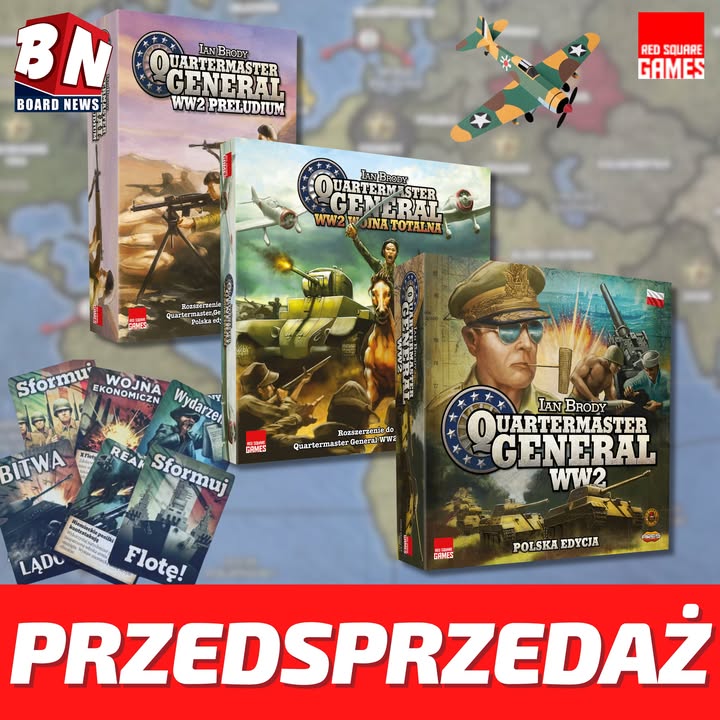  Red Square Games – Quartermaster General WW2 