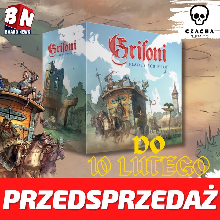 Czacha Games – Grifoni: Ostrza do wynajęcia 