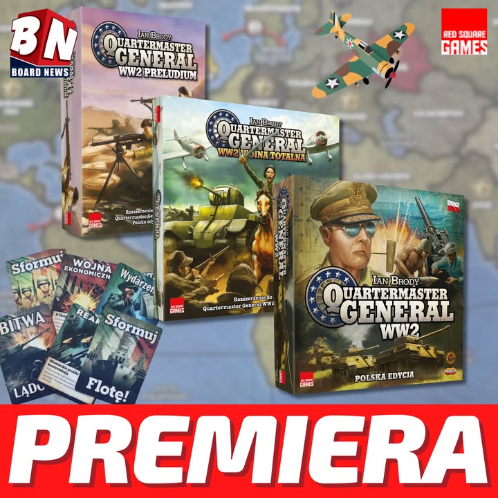 Red Square Games – Quartermaster General WW2