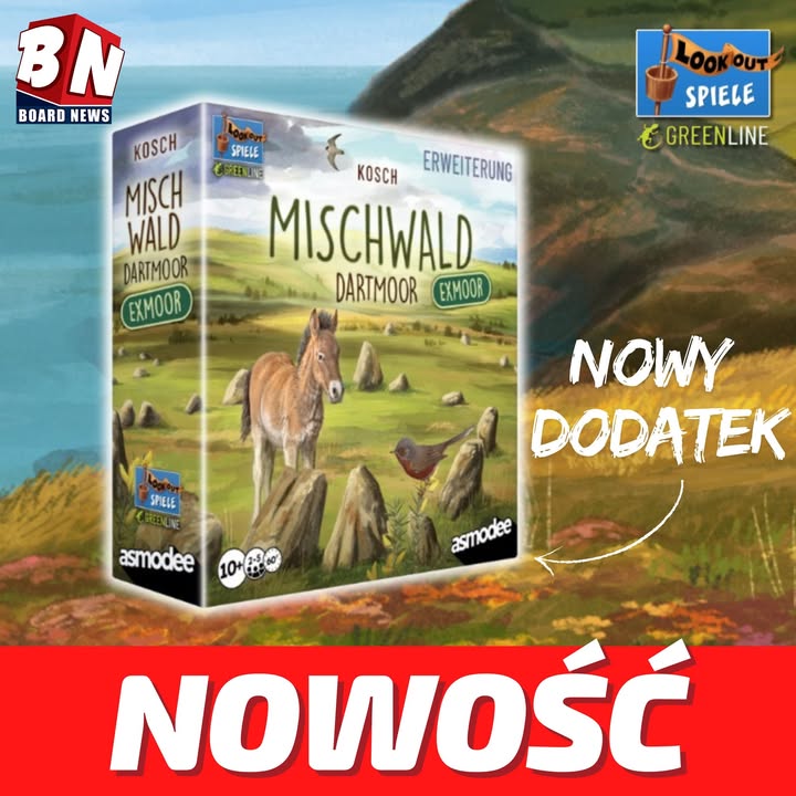 Lookout Games – Leśne Rozdanie Dartmoor Exmoor