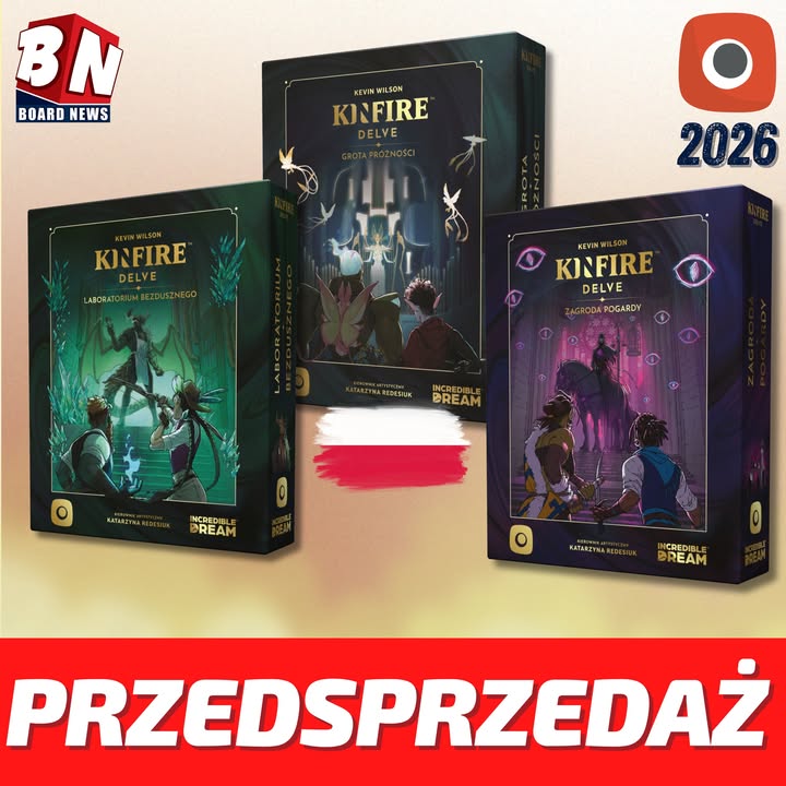  Portal Games – Kinfire Delve: Grota Próżności, Zagroda Pogardy oraz Laboratorium Bezdusznego 