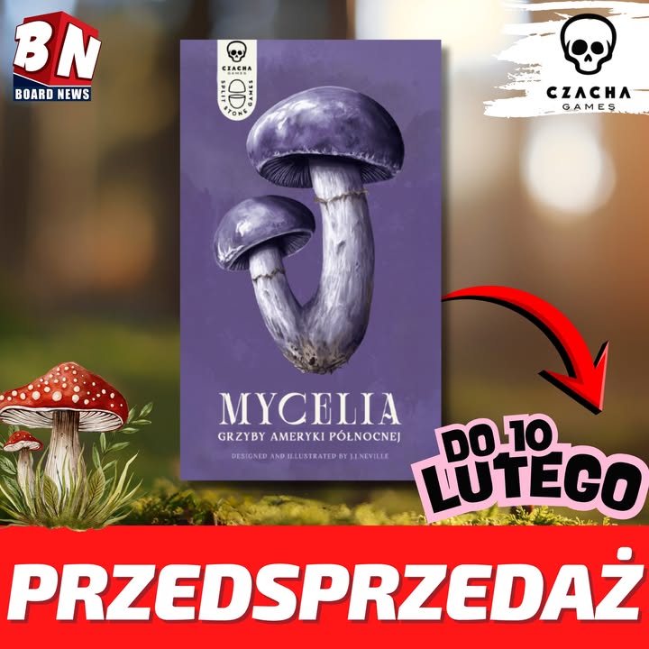  Czacha Games – Mycelia: Amerykańskie Grzyby 