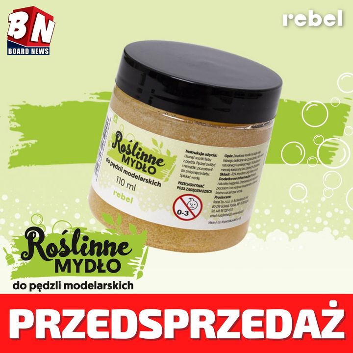 Rebel - mydło do pędzli