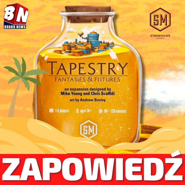  Stonemaier Games - Tapestry: Fantasies & Futures 