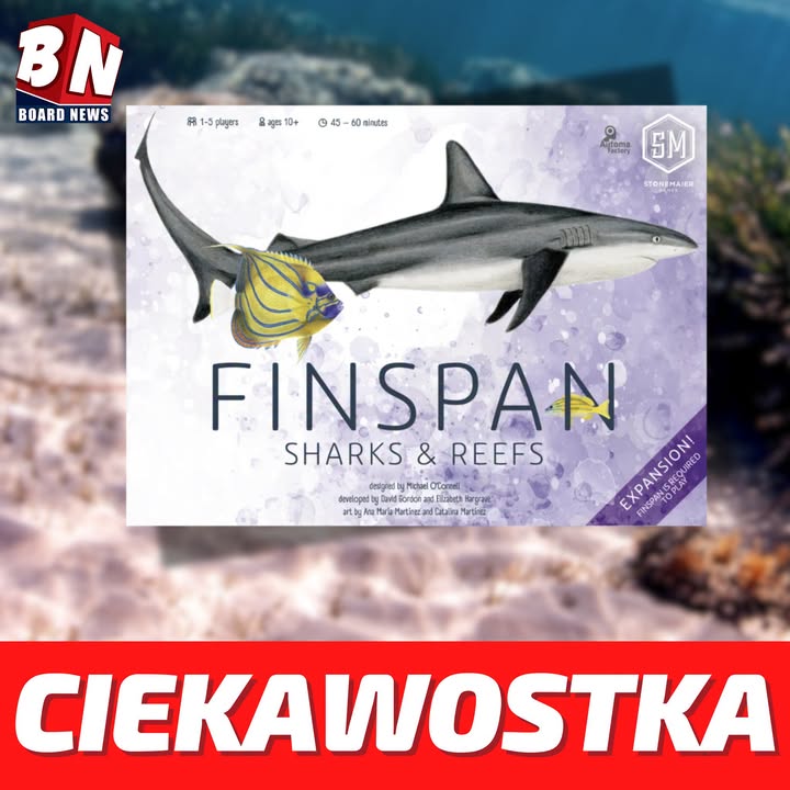  Stonemaier Games  – Finspan: Sharks & Reefs 