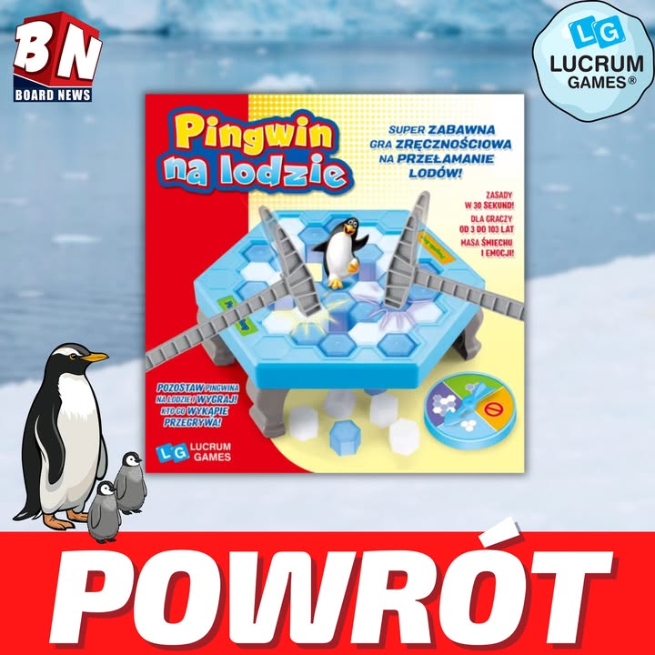 Lucrum Games – Pingwin na lodzie