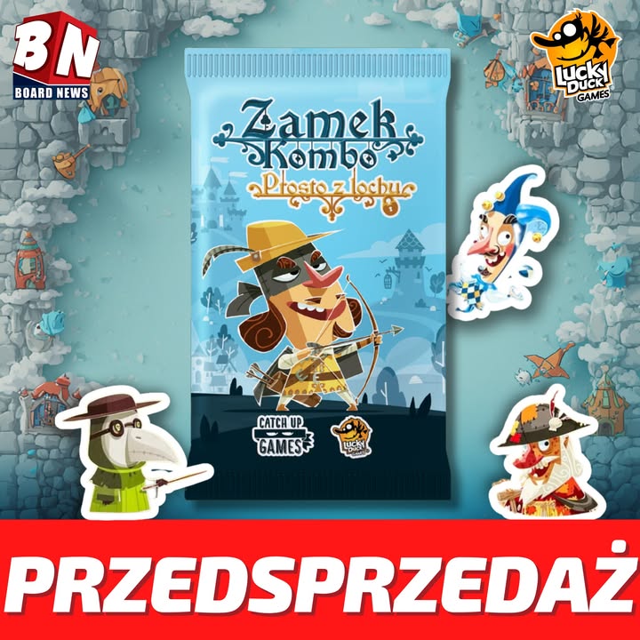  Lucky Duck Games Polska – Zamek Kombo: Prosto z lochu 