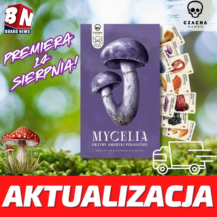 Czacha Games – Mycelia: Grzyby Ameryki Północnej