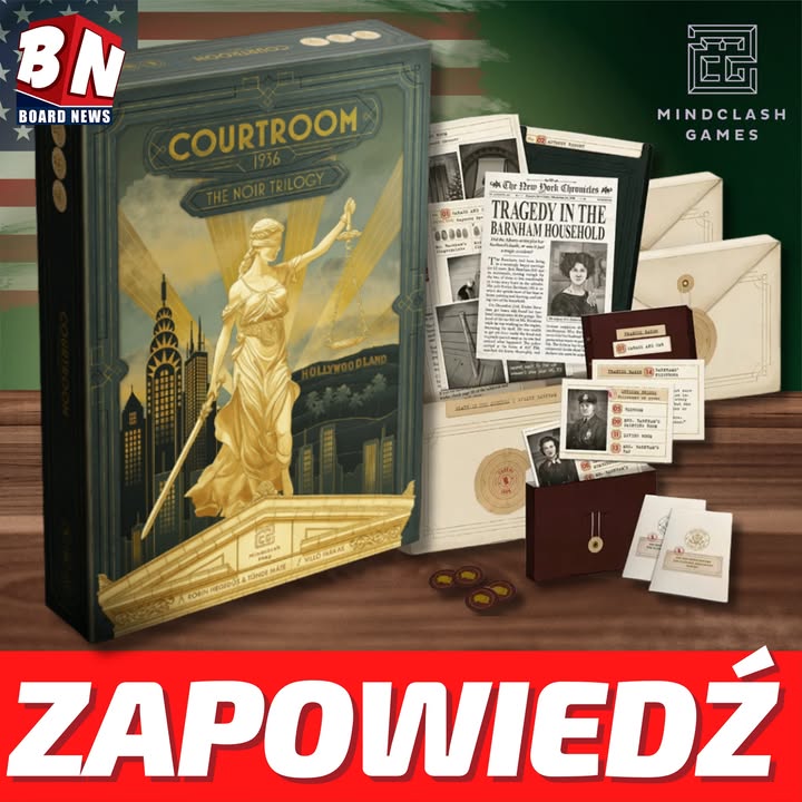 Mindclash Games – Courtroom: The Noir Trilogy