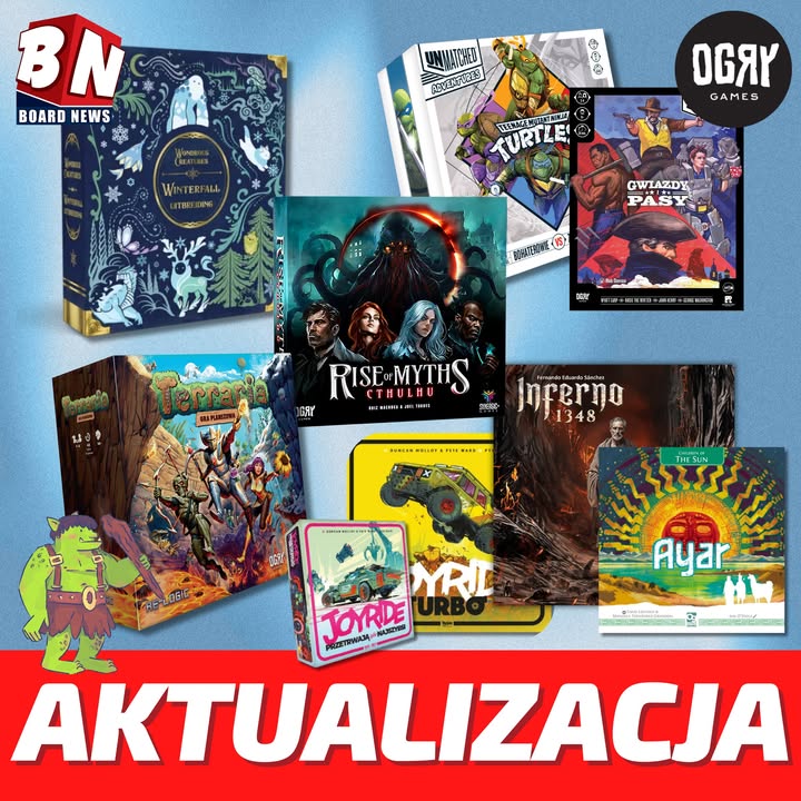 Ogry Games – Aktualizacje wydawnicze