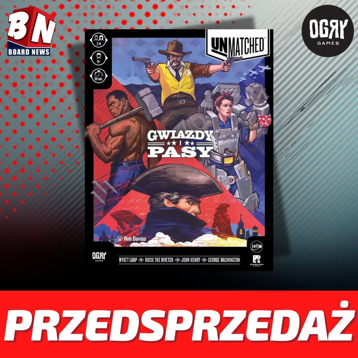  Ogry Games - Unmatched: Gwiazdy i pasy 