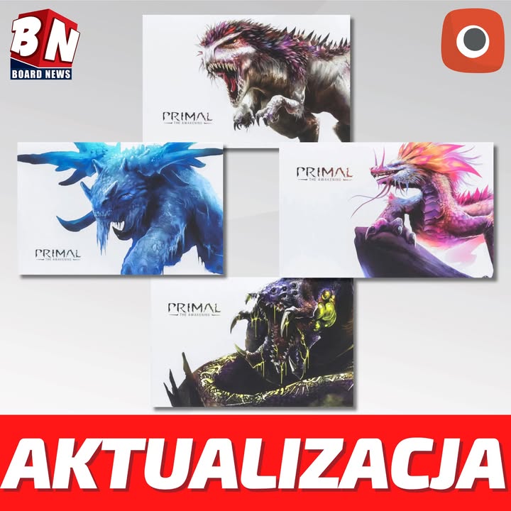 Portal Games – Primal Przebudzenie: Ice, Venom, Feather, Nightmare