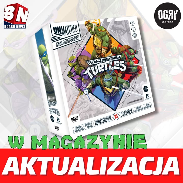 Ogry Games – Unmatched Adventures: Teenage Mutant Ninja Turtles
