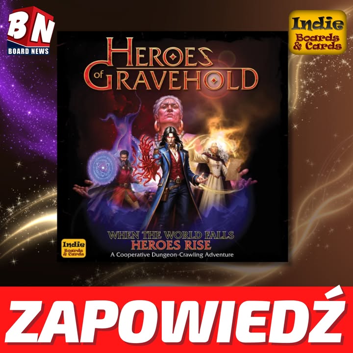  Indie Boards & Cards - Heroes of Gravehold 