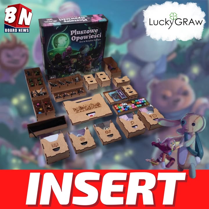  Lucky GRAw – Insert do gry Pluszowe Opowieści 