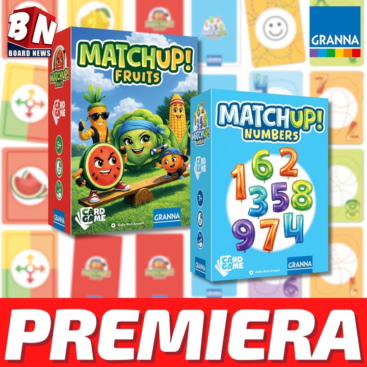 Granna – MatchUp: Fruits i MatchUp: Numbers