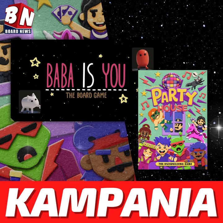  Bitewing Games – Baba Is You: The Board Game oraz Party House: The Deckbuilding Game 
