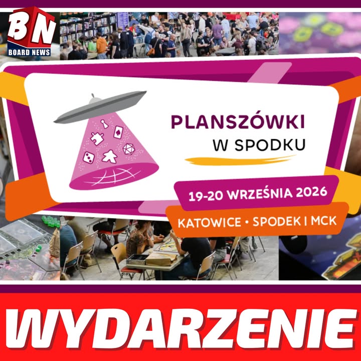 Wydarzenie – Planszówki w Spodku