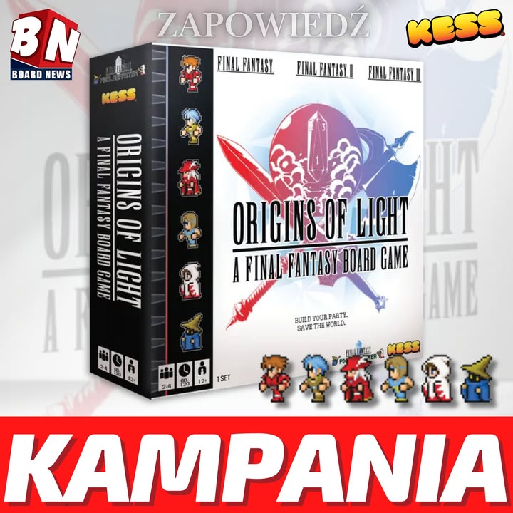  Kess Co. - Origins of Light: A Final Fantasy Board Game 