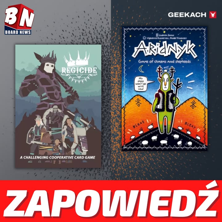  Geekach Games Polska – Regicide oraz Aridnyk 