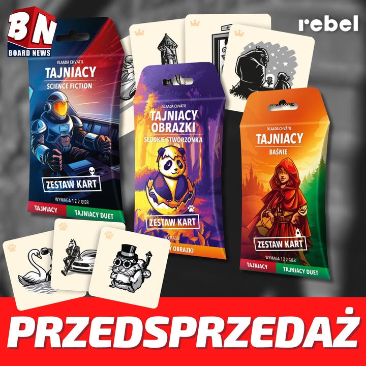 Rebel – Tajniacy – Pakiet rozszerzeń: Sci-Fi, Bajki, Słodkie Stworki